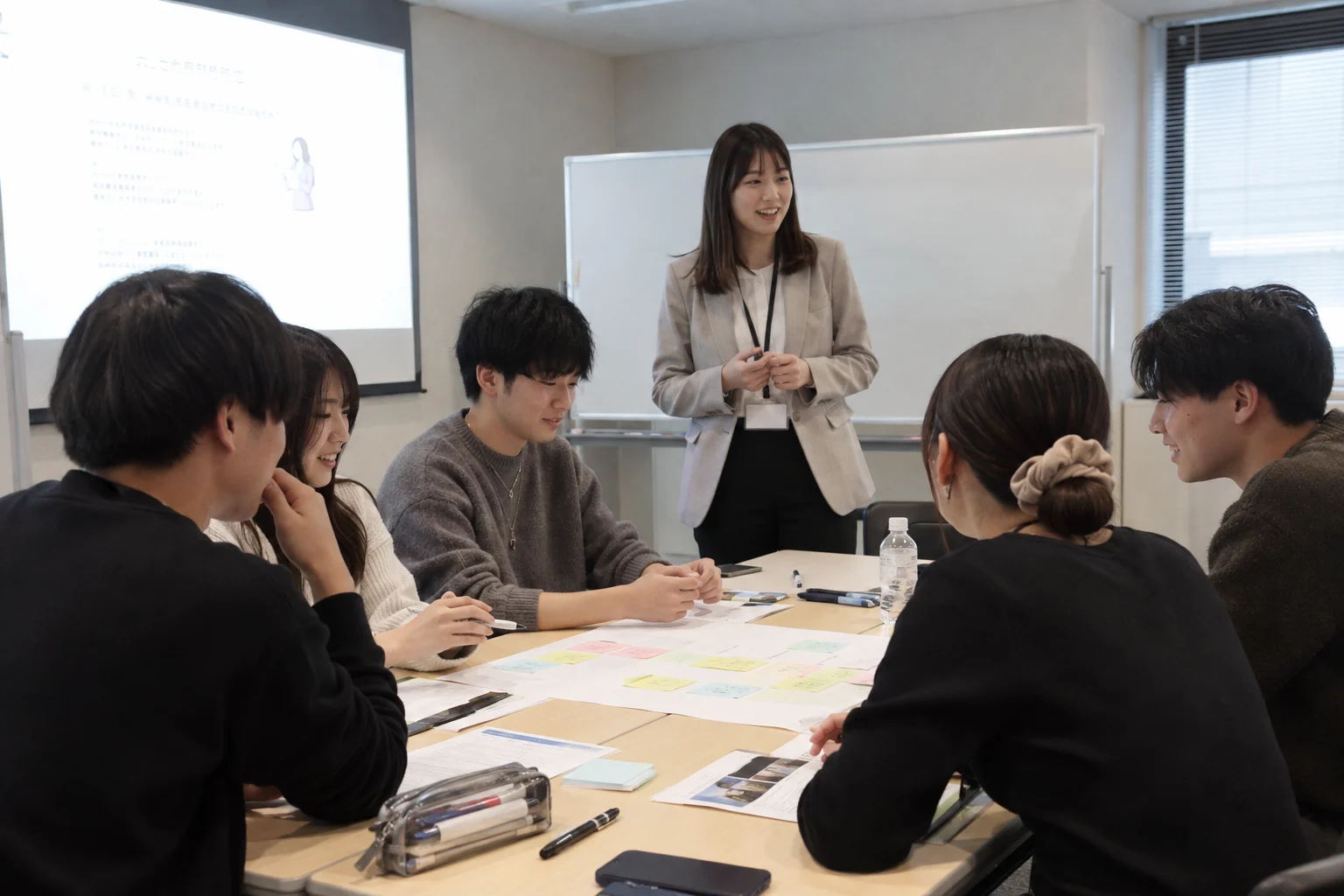 人と企業をつなぐ仕事を、体験してみよう。