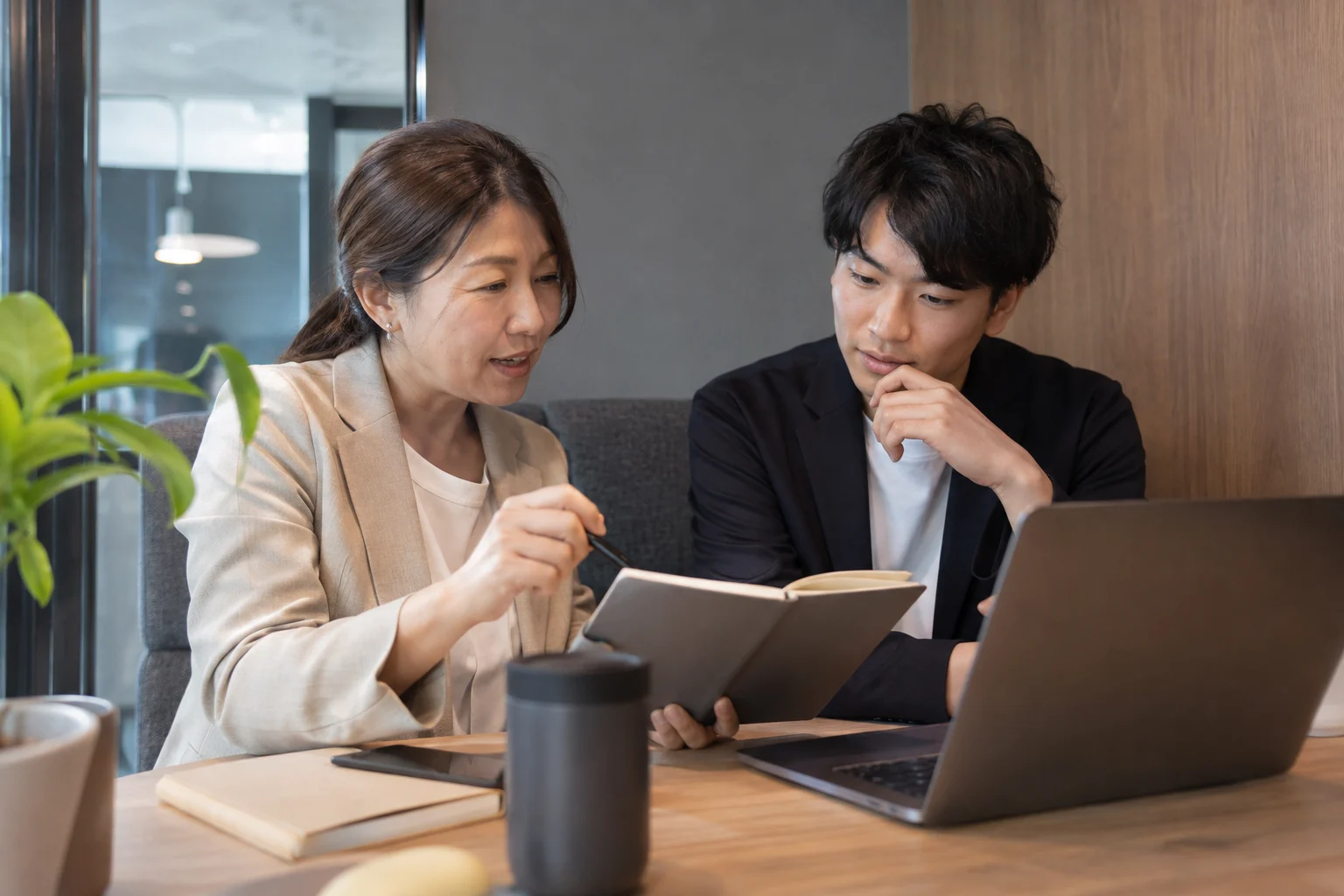 先輩と後輩で語る、「できる」が増える毎日。
